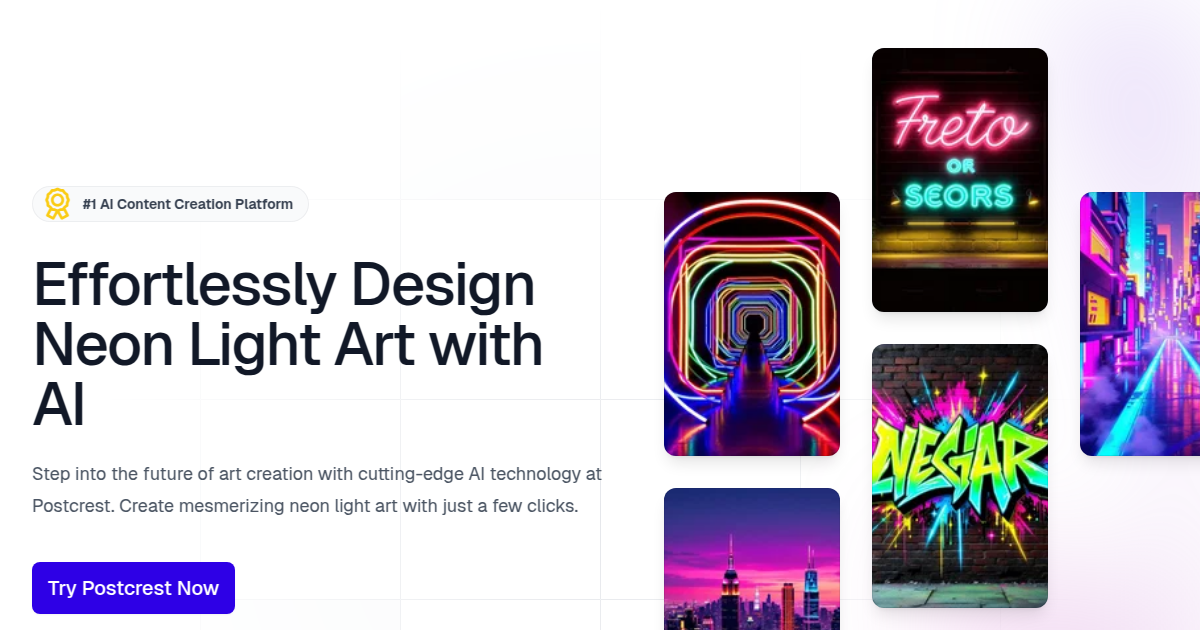 Create Stunning Neon Light Art With Ai Postcrest